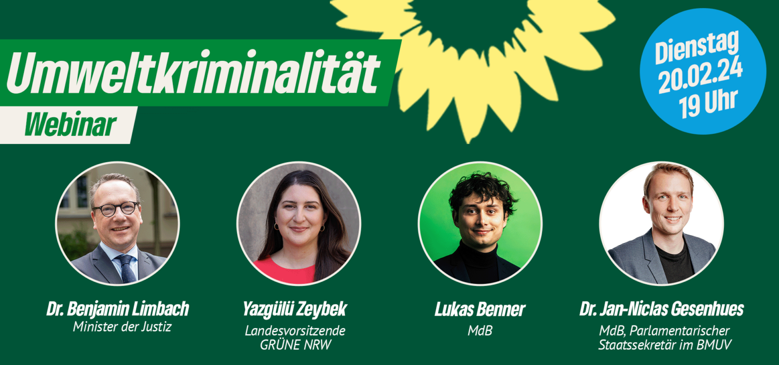 Webinar Zu Umweltkriminalität Am 20.02.2024 | GRÜNE NRW