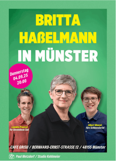 Britta Haßelmann in Münster