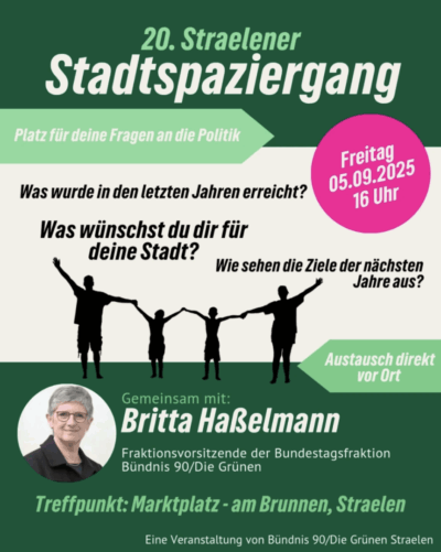 Britta Haßelmann in Straelen