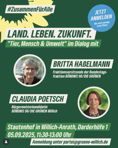 Britta Haßelmann in Willich