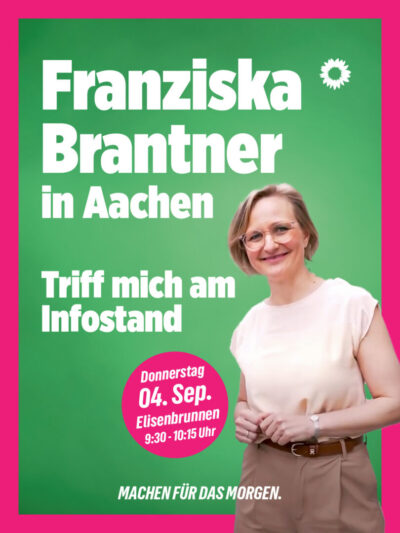 Franziska Brantner in Aachen