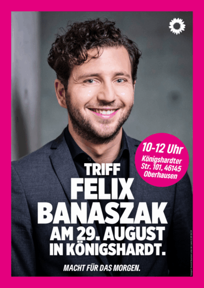 Felix Banaszak in Oberhausen