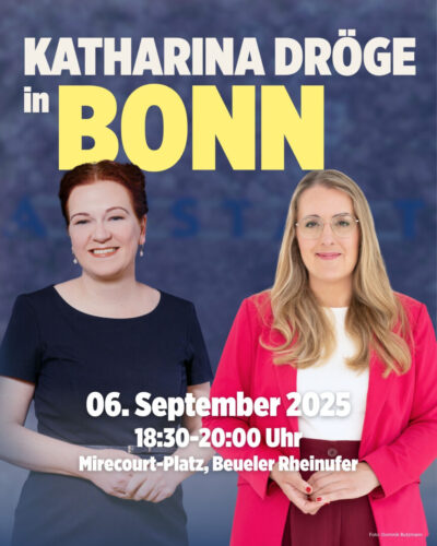 Katharina Dröge in Bonn