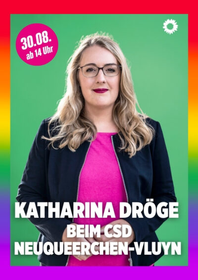 Katharina Dröge beim CSD