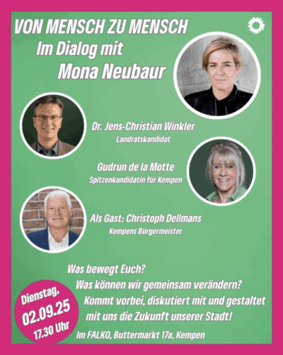 Mona Neubaur in Kempen