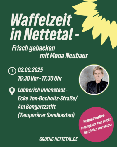 Mona Neubaur in Nettetal