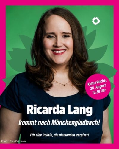 Ricarda Lang in Mönchengladbach