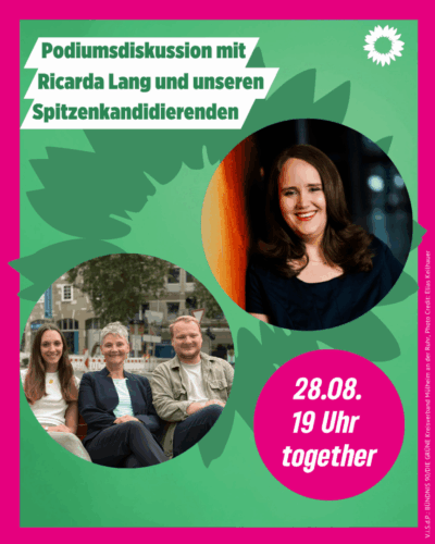 Ricarda Lang in Mülheim