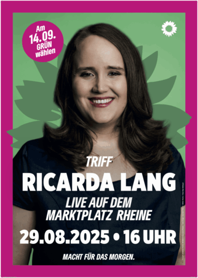 Ricarda Lang in Rheine