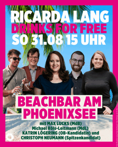 Ricarda Lang in Dortmund
