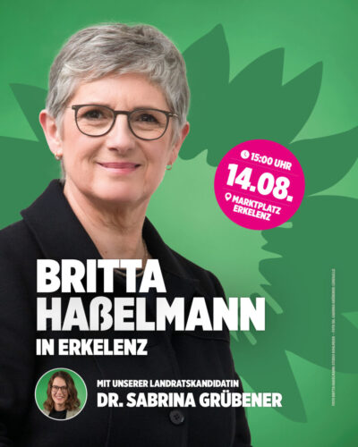 Britta Haßelmann in Erkelenz
