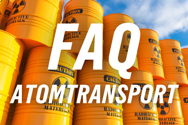 Fragen und Antworten zu möglichen Castor-Transporten von Jülich nach Ahaus